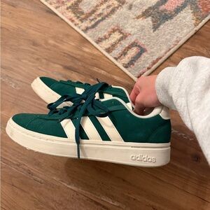 Women’s green adidas